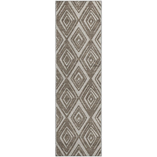 Piper Looms Mayfield Diamonds AMF862 Taupe Machine Washable Area Rug Runner Main Image