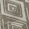 Piper Looms Mayfield Diamonds AMF862 Taupe Machine Washable Area Rug Swatch Image