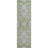 Piper Looms Mayfield Diamonds AMF863 Aloe Machine Washable Area Rug Runner Main Image