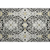 Piper Looms Mayfield Diamonds AMF863 Black Machine Washable Area Rug Scatter Main Image