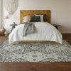 Piper Looms Mayfield Diamonds AMF863 Charcoal Machine Washable Area Rug Lifestyle Image Feature