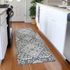 Piper Looms Mayfield Diamonds AMF863 Charcoal Machine Washable Area Rug Runner Lifestyle Image Feature