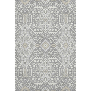Piper Looms Mayfield Diamonds AMF863 Gray Machine Washable Area Rug main image