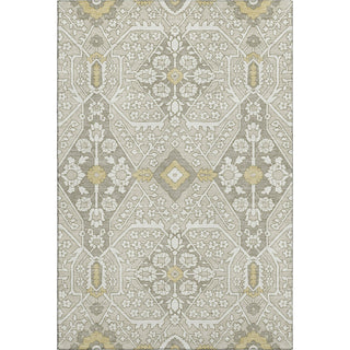 Piper Looms Mayfield Diamonds AMF863 Ivory Machine Washable Area Rug main image