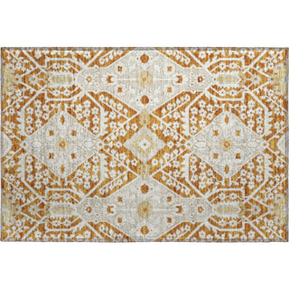 Piper Looms Mayfield Diamonds AMF863 Paprika Machine Washable Area Rug Scatter Main Image