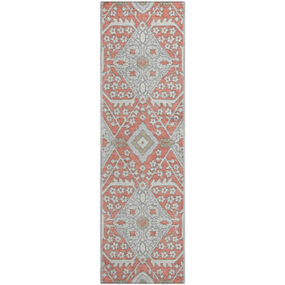 Piper Looms Mayfield Diamonds AMF863 Salmon Machine Washable Area Rug Runner Main Image