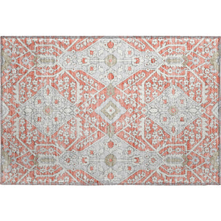 Piper Looms Mayfield Diamonds AMF863 Salmon Machine Washable Area Rug Scatter Main Image