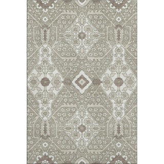 Piper Looms Mayfield Diamonds AMF863 Taupe Machine Washable Area Rug main image