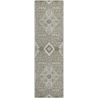 Piper Looms Mayfield Diamonds AMF863 Taupe Machine Washable Area Rug Runner Main Image