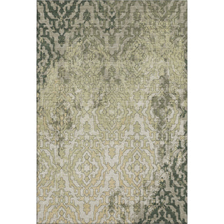 Piper Looms Mayfield Medallions AMF864 Green Machine Washable Area Rug main image