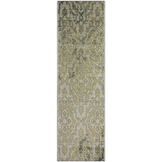 Piper Looms Mayfield Medallions AMF864 Green Machine Washable Area Rug Runner Main Image