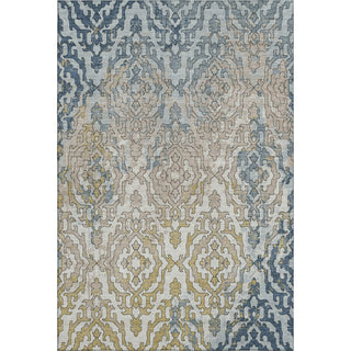 Piper Looms Mayfield Medallions AMF864 Sky Machine Washable Area Rug main image