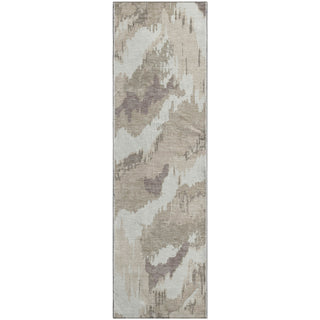 Piper Looms Mayfield Abstract AMF865 Beige Machine Washable Area Rug Runner Main Image