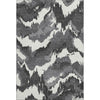 Piper Looms Mayfield Abstract AMF865 Black Machine Washable Area Rug main image