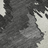 Piper Looms Mayfield Abstract AMF865 Black Machine Washable Area Rug Swatch Image