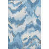 Piper Looms Mayfield Abstract AMF865 Blue Machine Washable Area Rug main image
