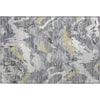 Piper Looms Mayfield Abstract AMF865 Gray Machine Washable Area Rug Scatter Main Image