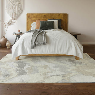 Piper Looms Mayfield Abstract AMF865 Ivory Machine Washable Area Rug Lifestyle Image Feature