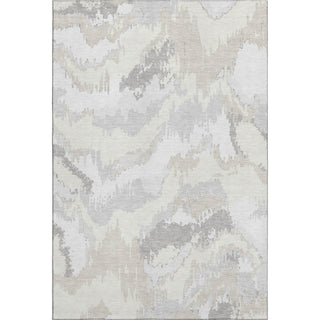 Piper Looms Mayfield Abstract AMF865 Ivory Machine Washable Area Rug main image