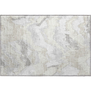 Piper Looms Mayfield Abstract AMF865 Ivory Machine Washable Area Rug Scatter Main Image