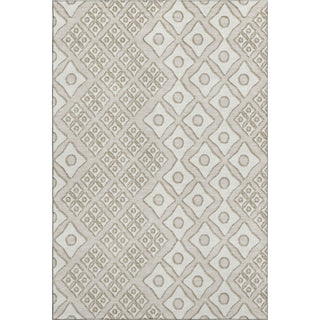 Piper Looms Mayfield Diamonds AMF866 Beige Machine Washable Area Rug main image