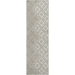 Piper Looms Mayfield Diamonds AMF866 Beige Machine Washable Area Rug Runner Main Image
