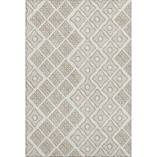 Piper Looms Mayfield Diamonds AMF866 Ivory Machine Washable Area Rug main image