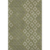 Piper Looms Mayfield Diamonds AMF866 Olive Machine Washable Area Rug main image