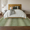 Piper Looms Mayfield Stripes AMF867 Aloe Machine Washable Area Rug Lifestyle Image Feature