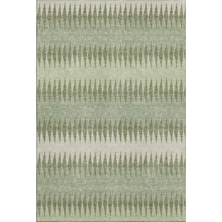 Piper Looms Mayfield Stripes AMF867 Aloe Machine Washable Area Rug main image