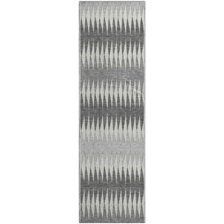 Piper Looms Mayfield Stripes AMF867 Gray Machine Washable Area Rug Runner Main Image