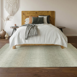 Piper Looms Mayfield Stripes AMF867 Ivory Machine Washable Area Rug Lifestyle Image Feature