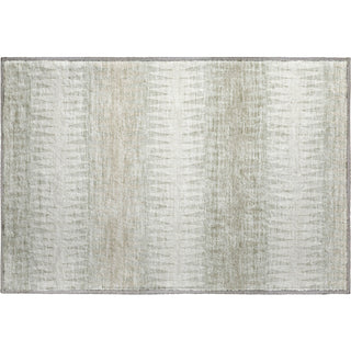 Piper Looms Mayfield Stripes AMF867 Ivory Machine Washable Area Rug Scatter Main Image
