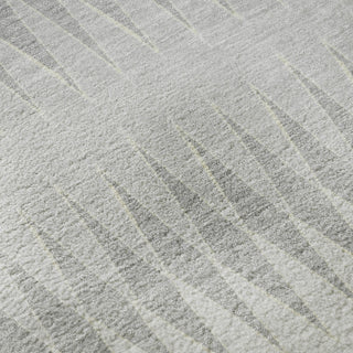 Piper Looms Mayfield Stripes AMF867 Silver Machine Washable Area Rug Swatch Image