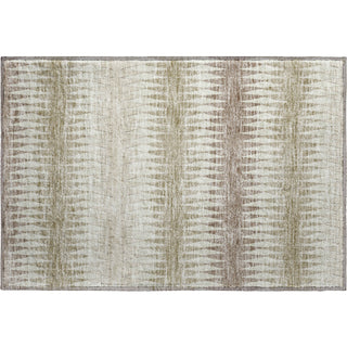Piper Looms Mayfield Stripes AMF867 Taupe Machine Washable Area Rug Scatter Main Image