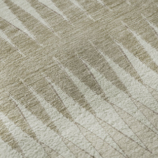 Piper Looms Mayfield Stripes AMF867 Taupe Machine Washable Area Rug Swatch Image