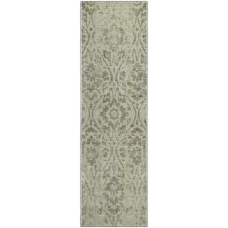 Piper Looms Mayfield Floral AMF868 Aloe Machine Washable Area Rug Runner Main Image