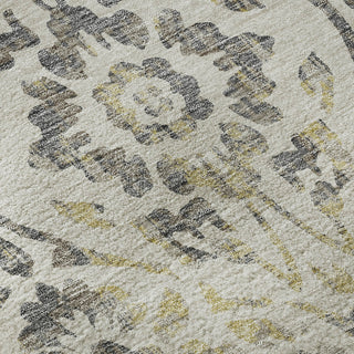 Piper Looms Mayfield Floral AMF868 Beige Machine Washable Area Rug Swatch Image