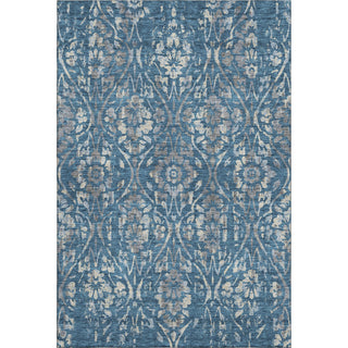 Piper Looms Mayfield Floral AMF868 Blue Machine Washable Area Rug main image