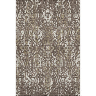 Piper Looms Mayfield Floral AMF868 Brown Machine Washable Area Rug main image