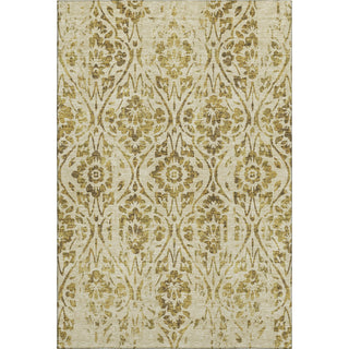 Piper Looms Mayfield Floral AMF868 Gold Machine Washable Area Rug main image