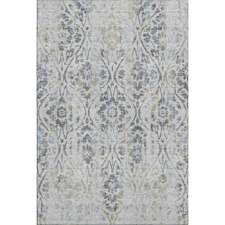 Piper Looms Mayfield Floral AMF868 Gray Machine Washable Area Rug main image