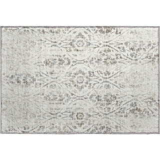 Piper Looms Mayfield Floral AMF868 Ivory Machine Washable Area Rug Scatter Main Image