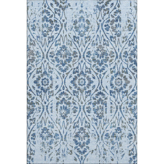 Piper Looms Mayfield Floral AMF868 Sky Machine Washable Area Rug main image