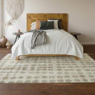 Piper Looms Mayfield Circles AMF869 Ivory Machine Washable Area Rug Lifestyle Image Feature