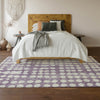 Piper Looms Mayfield Circles AMF869 Purple Machine Washable Area Rug Lifestyle Image Feature