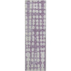 Piper Looms Mayfield Circles AMF869 Purple Machine Washable Area Rug Runner Main Image