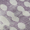 Piper Looms Mayfield Circles AMF869 Purple Machine Washable Area Rug Swatch Image