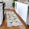 Piper Looms Mayfield Circles AMF870 Brown Machine Washable Area Rug Runner Lifestyle Image Feature