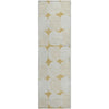 Piper Looms Mayfield Circles AMF870 Gold Machine Washable Area Rug Runner Main Image
